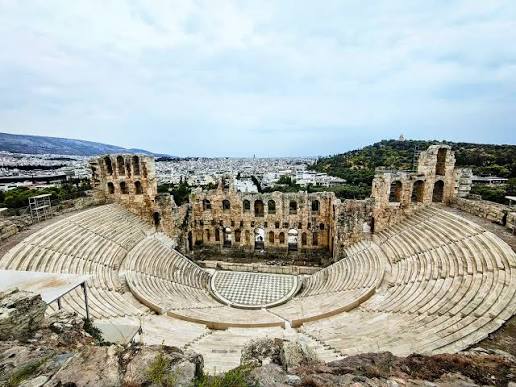 Teatro antigo de Epidauro, na Grécia